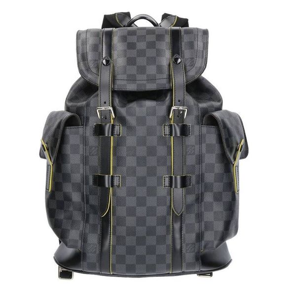Louis Vuitton Christopher PM Damier Graphite Backpack Black - Picture 1 of 7